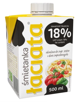 Mlekpol ŁACI.ŚMIETANKA 18% 0,5L       [8]