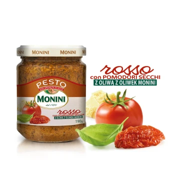 Monini PESTO 190g ROSSO [12]