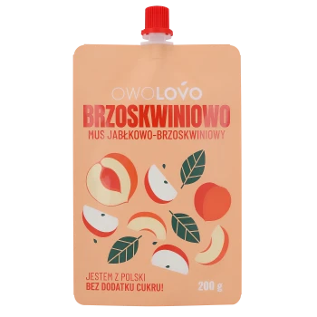 OWOLOVO MUS 200g BRZOSKWINIOWO [16]