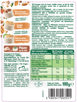 Tartare l'Aperitif z orzechami 100 g