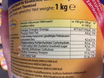 Twaróg na sernik Włoszczowa 1kg