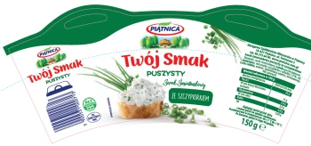 Piątnica Twój Smak Puszysty Serek śmietankowy ze szczypiorkiem 150 g