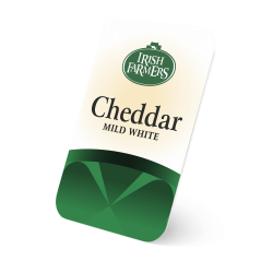 Ser Cheddar Mild White Irish Farmers plastry 100g