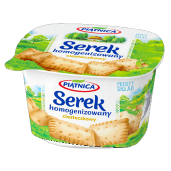 Piątnica Serek Homogenizowany ciasteczkowy 150g