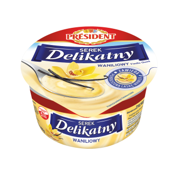 President Serek waniliowy 400g