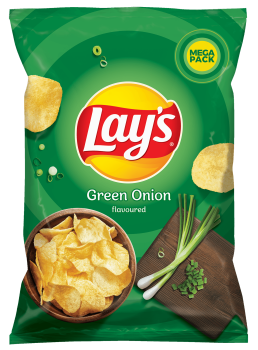 Lay's Chipsy ziemniaczane o smaku zielonej cebulki 200 g