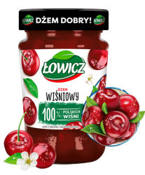 Łowicz Dżem Wiśniowy 450 g