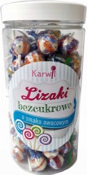 Karwit Lizaki Bezcukrowe O Smaku Owocowym 80 Szt X 8G