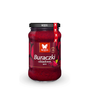 Motyl Buraczki obiadowe tarte 350g