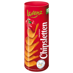 Chipsletten Chipsy ziemniaczane południowa papryka 100 g