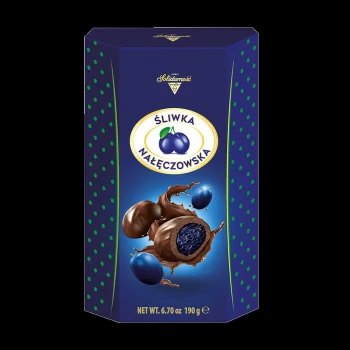 Solidarność Śliwka Nałęczowska w czekoladzie 190 g