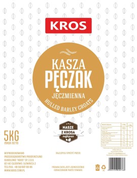 KROS Kasza pęczak 5 kg