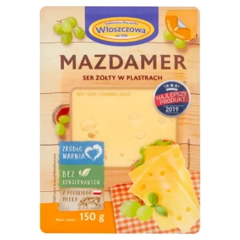Włoszczowa ser mazdamer plastry 150 g