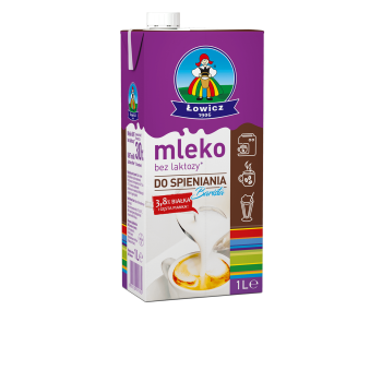 Mleko Łowickie Uht Bez Laktozy 3,% 1L Dla Baristów Łowicz