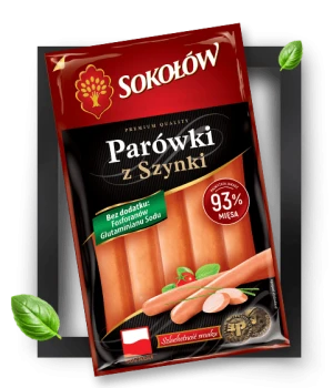 Parówki Z Szynki 1Kg Sokołów