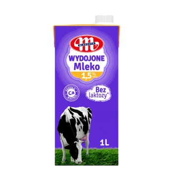 Mlekovita mleko bez laktozy UHT 1,5% 1l