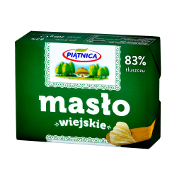 Piątnica masło wiejskie Extra 200 g