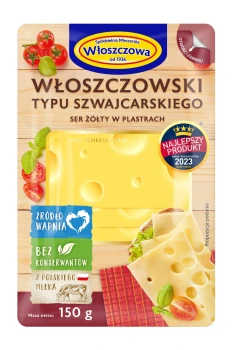 Włoszczowa ser plastry 150g Włoszczowskie