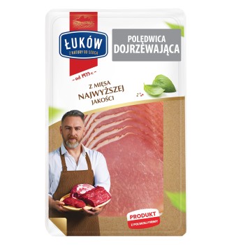 Polędwica dojrzewająca plastry 100g ŁUKÓW