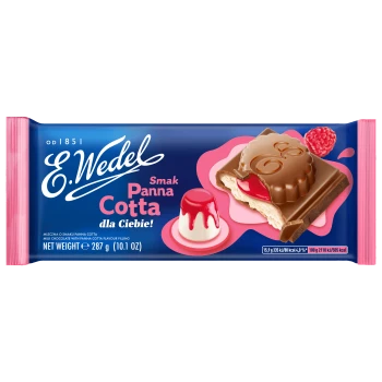 E. Wedel Czekolada Mleczna Panna Cotta 287 g