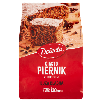 Delecta Duża Blacha Piernik 680 g