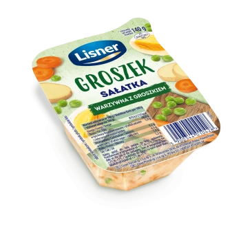 Lisner O Mamo! Sałatka warzywna z groszkiem 140 g