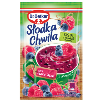 Dr. Oetker Słodka Chwila Kisiel Owoce Leśne Z Owocami 31,5 g