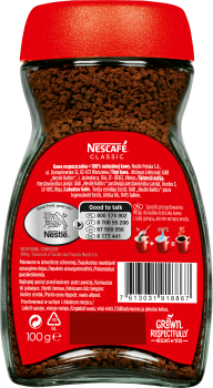 Nescafé Classic Kawa rozpuszczalna 100 g