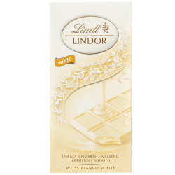 Lindor White Tablet 100g