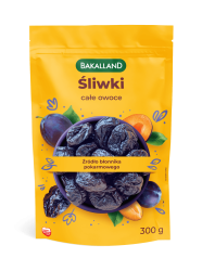Śliwki całe owoce 300g Bakalland