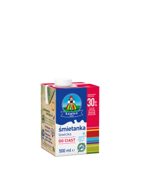 Śmietanka UHT 30% 500g Łowicz