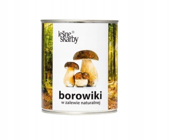 Borowiki Marynowane Całe 800 G Leśne Skarby Produkt Pasteryzowany