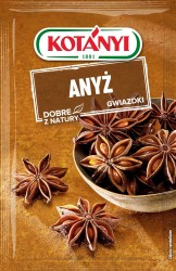 Kotanyi Anyż w gwiazdkach 8g