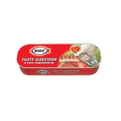 BMC filety śledziowe w sosie pomidorowym 175 g