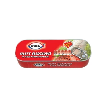 BMC filety śledziowe w sosie pomidorowym 175 g