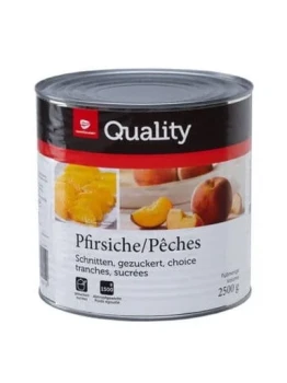 TGQ Brzoskwinie połówki owoców w syropie 2500 g