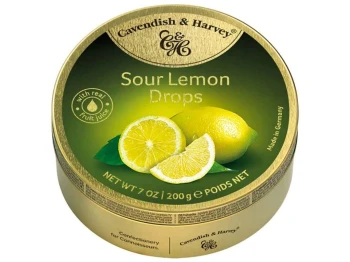 Cavendish & Harvey Sour Lemon Dropsy 200 g