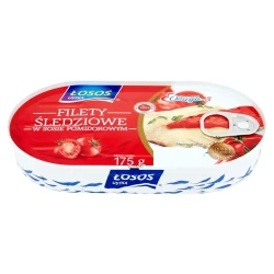 Łosoś filet śledziowy w sosie pomidorowym 175 g