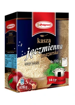 Polgreen Kasza Jęczmienna Mazurska 4*100 g