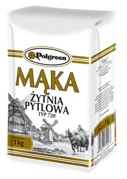 Polgreen Mąka Żytnia 1 kg Typ 720