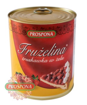 Prospona Frużelina truskawka w żelu 3,2kg