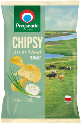 Przysnacki chipsy Łąka na Żuławach o smaku fromage 130 g