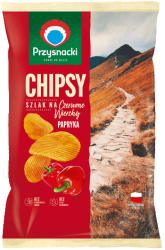 Przysnacki chipsy Szlak na Czerwone Wierchy o smaku papryki 130 g