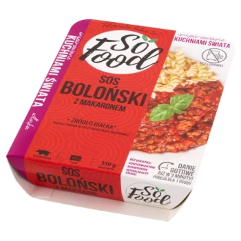 SoFood Sos boloński z makaronem 330g