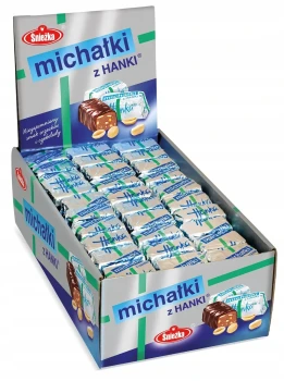 Śnieżka Michałki z Hanki Cukierki czekoladowe z orzechami arachidowymi 2 kg