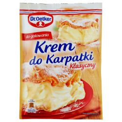 Dr. Oetker Krem do Karpatki klasyczny 240g