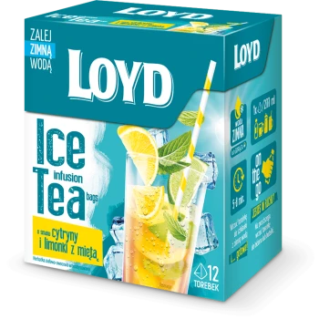 Loyd cold Cytryna, limonka i mięta na zimno 2,5 g*12t