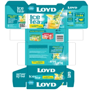 Loyd cold Cytryna, limonka i mięta na zimno 2,5 g*12t