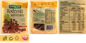 Bakalland rodzynki sułtańskie 200 g