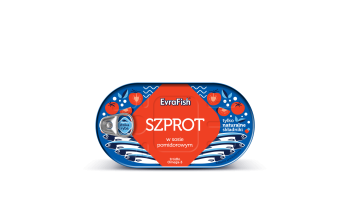 Evra szprot w sosie pomidorowym 170 g